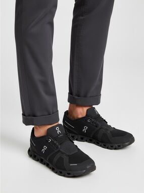 On Cloud 6 Black Men's Performance Sneakers 10.5